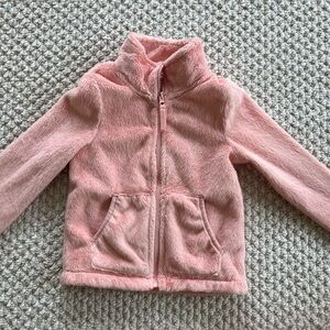 Tommy Bahama Kids Coral Fleece Zip-Up Jacket- Size 6x